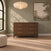 A brown toasted chestnut Kieran 6-Drawer Double Dresser with six drawers and slim horizontal pulls.