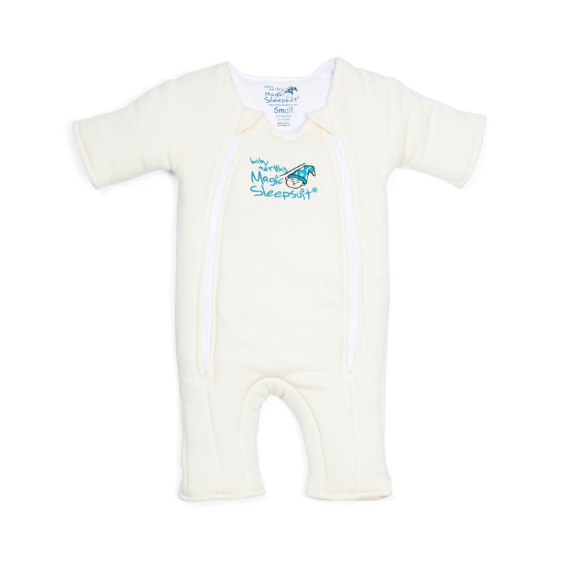 Cream Baby Merlin's Magic Sleepsuit Soft 100% Cotton Infant