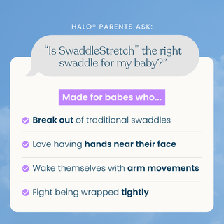 SwaddleStretch™ Newborn Swaddle TOG 0.5
