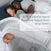 A couple sleeps in bed while a baby, wrapped in a grey blanket, rests in the HALO BassiNest® Soothing Swivel Sleeper 3.0 Bassinet. Image text: 82% of parents say it helped them sleep better. HALO survey, 147 users, 2024.