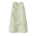 Light green HALO Swaddle 100% Cotton TOG 1.5 baby sleep sack with adjustable swaddle wrap and bottom zipper, shown on a white background.