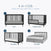 A graphic displays the Child Craft Cranbrook 4-in-1 Convertible Crib in Ebony as it transforms from crib to toddler bed (partial rail), day bed (no rails), and full bed—versatile nursery furniture for ages 0 to 5.
