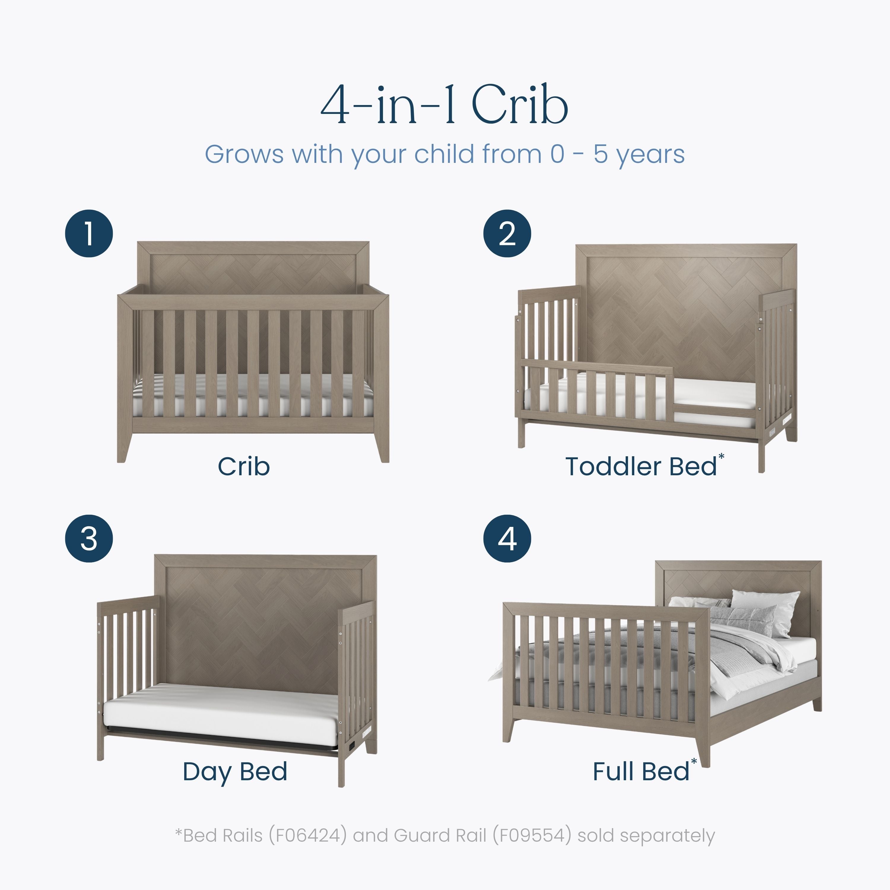 delta children coupon Child Craft Kieran 4-In-1 Convertible Crib In Grey