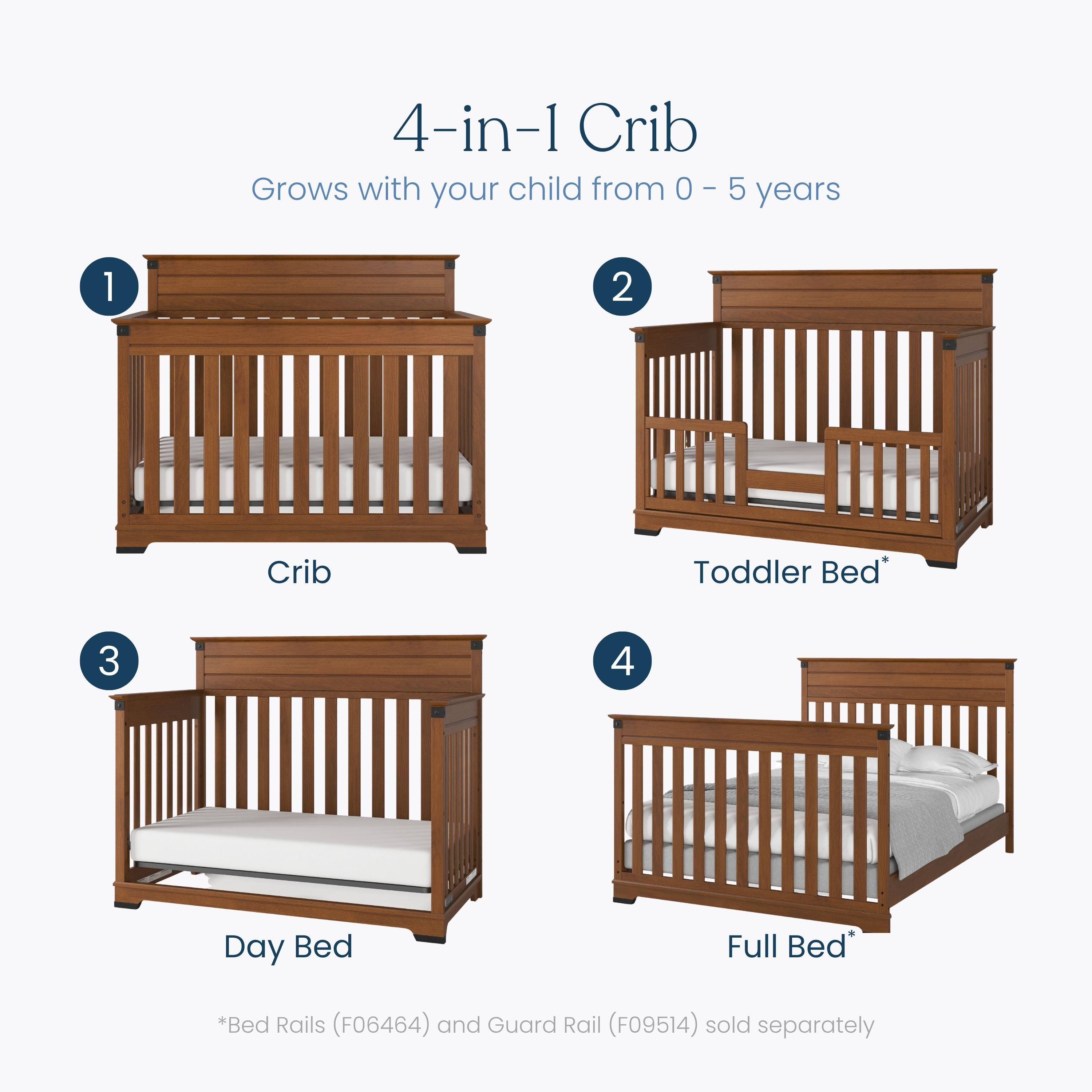 summer infant manchester convertible crib Child Craft Redmond Coach Cherry 4-in-1 Convertible Crib