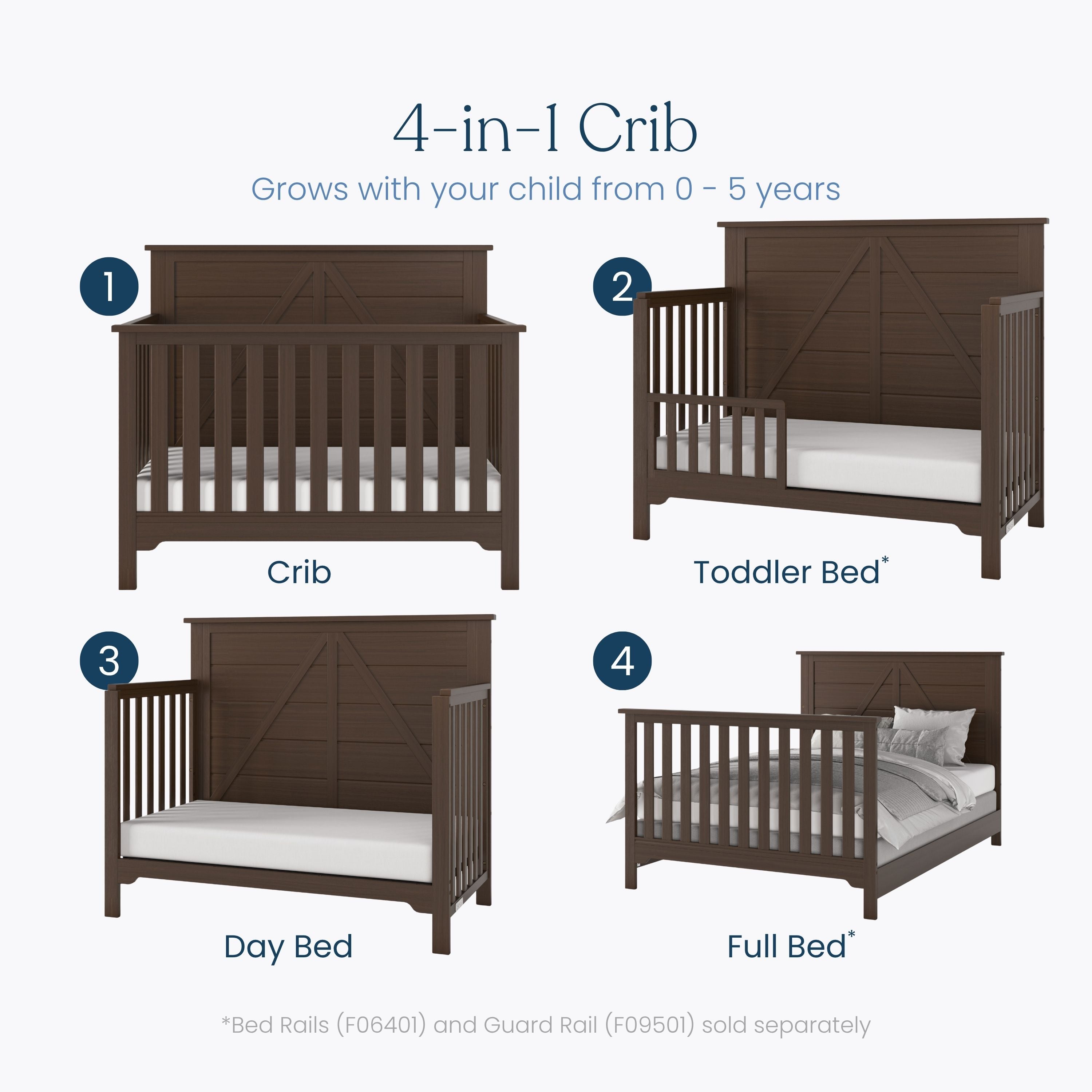 summer infant wayland crib Child Craft Woodland 4-in-1 Convertible Crib