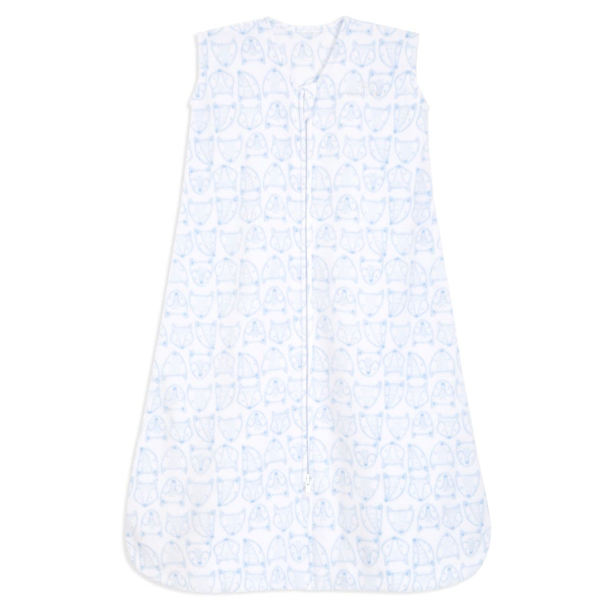 Blue Pattern Microfleece Wearable Blanket HALO