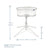 The HALO BassiNest® Soothing Swivel Sleeper 3.0 Bassinet features mesh sides, a swivel design, and stands at 36–42.5