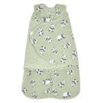 HALO micro-fleece swaddle in cozy panda