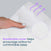 A hand presses on the breathable cover of a HALO Essential Breathable Crib Mattress, showing its mesh texture and purple arrows indicating airflow with the text: Breathable cover helps encourage airflow for comfortable sleep.
