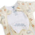Close-up of the Disney® Winnie the Pooh Baby Merlin’s Magic Sleepsuit® 100% Cotton by HALO, featuring pastel-colored Winnie the Pooh characters on an ivory background. The sleepsuit showcases a double zipper design with a flap labeled “Double zipper For easy opening,” making it ideal for swaddle transitions or periods of sleep regression.