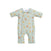 Light green Disney® Lion King Baby Merlin’s Magic Sleepsuit® by HALO, made from 100% cotton, showcasing beloved Lion King characters with dual front zippers and short sleeves—perfect for smooth swaddle transition to promote healthier sleep routines. Presented flat against a white background.