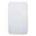 A plain, rectangular white 2-in-1 Bedside Bassinet Sleeper Fitted Sheet by HALO with rounded corners, designed for the HALO bassinet, shown against a white background.