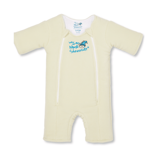 Merlin Swaddle Cream Baby Merlin’s Magic Sleepsuit – Warm Microfleece Baby Sleepwear