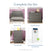 Four nursery items are shown: Child Craft Atwood 4-in-1 Convertible Crib in Lunar Gray, Atwood dresser, Atwood chest, and a Dreamweave breathable crib mattress—all in baby-safe finishes. Complete the set. Items sold separately.