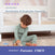 A young child in green pajamas sits on a rug playing with wooden toys before a white crib. Text reads: “HALO DreamWeave™ Breathable Crib Mattress—voted Best Breathable & Washable, trusted by Parents, CNET, and GREENGUARD Gold certified.”.