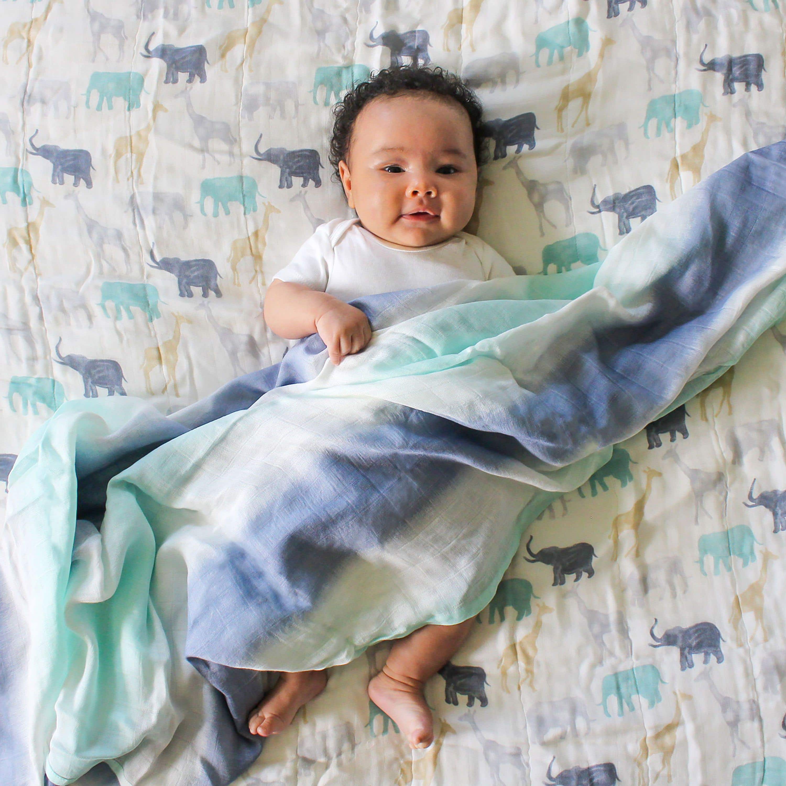 Crib Bedding Muslin Blankets Baby Boy Receiving Blankets For Boys