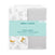 The aden + anais essentials cotton poplin sheets 2 pack includes a crib sheet set with two cozy sheets: one white with animal prints and the other solid gray, both made from 100% cotton poplin for softness and durability, ensuring your little ones comfort.