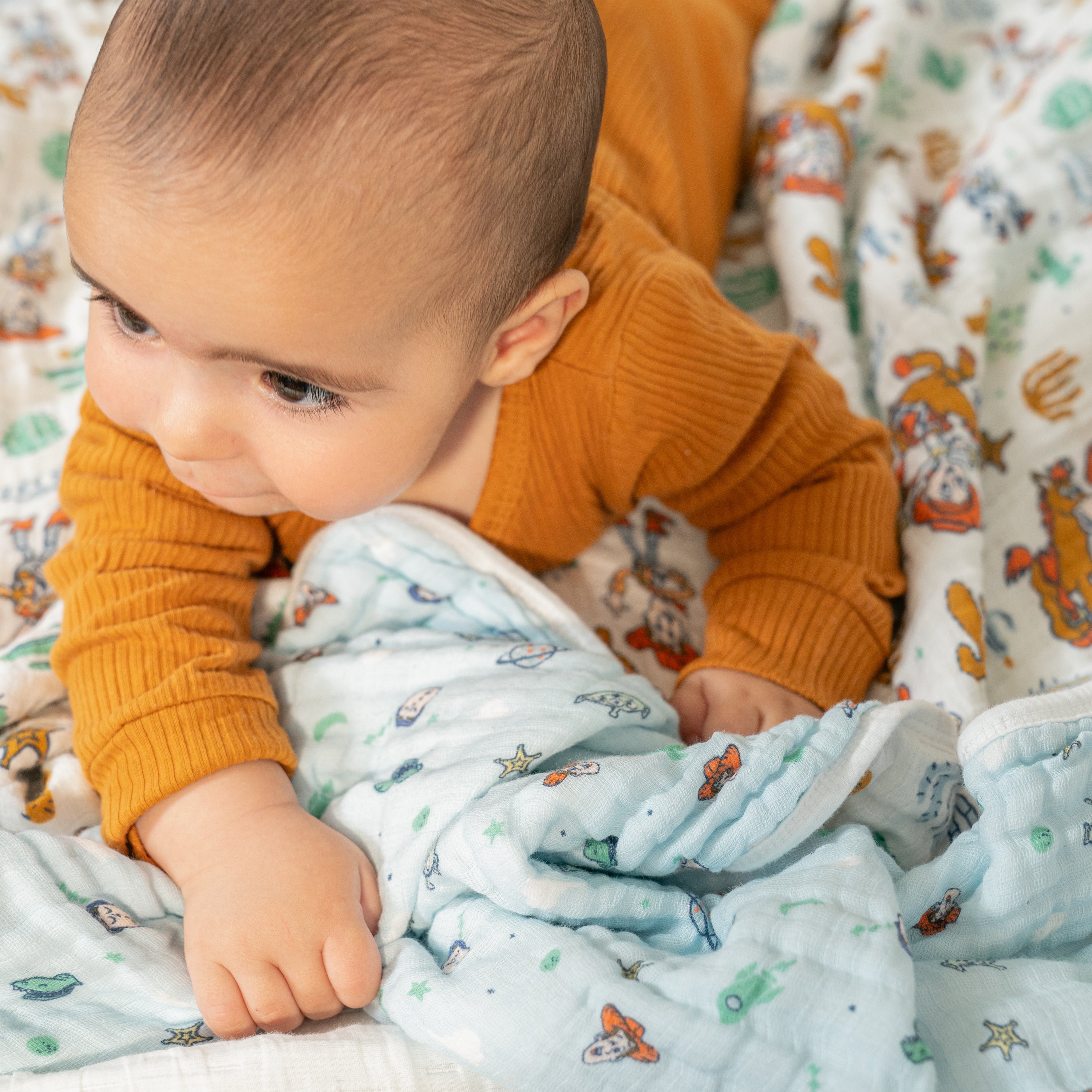 Toy Story Cotton Muslin Baby Blanket aden anais - Main Image