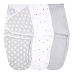 aden + anais | essentials easy swaddle wrap quick change 3 pack TOG 1.0 baby swaddle