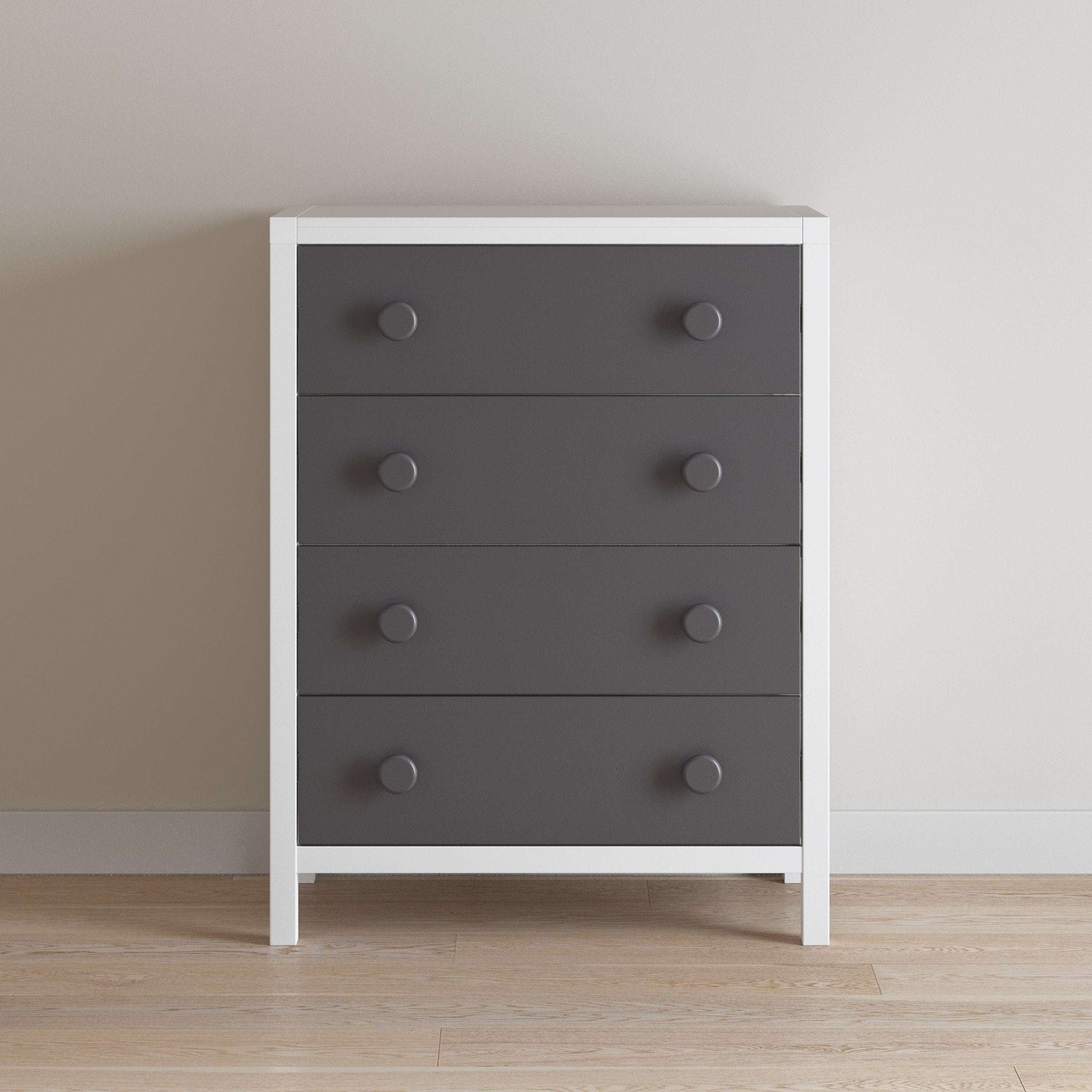 grey ombre dresser 13 DIY Ombre Furniture Projects You Gonna Like