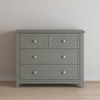Atwood 3-Drawer Dresser, Lunar Gray at Child Craft Atwood 3-Drawer Dresser, Lunar Gray at Child Craft