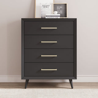 Cranbrook 4 Drawer Chest, Ebony at Child Craft Cranbrook 4 Drawer Chest, Ebony at Child Craft