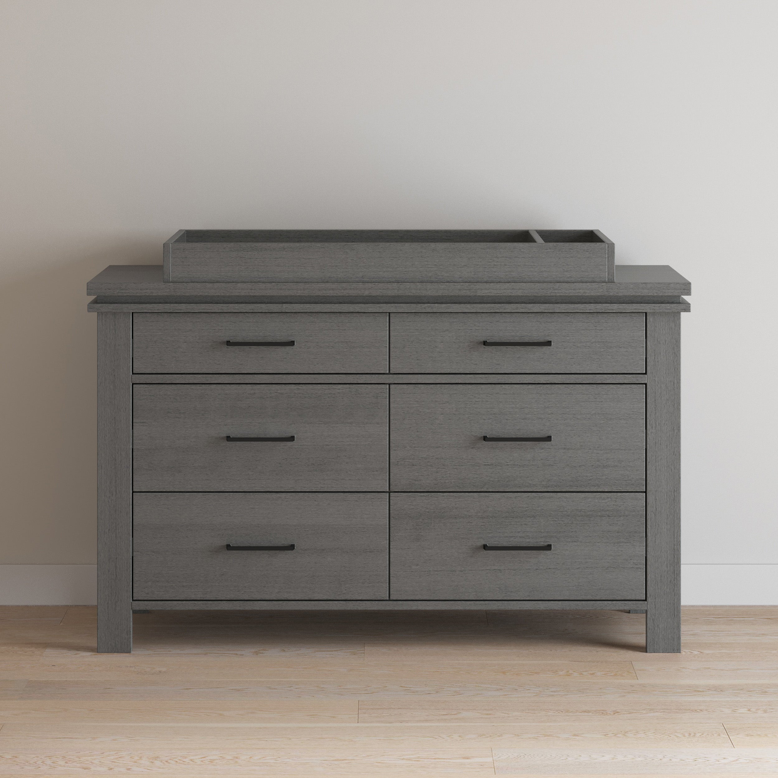 Denman Double Dresser, Midnight Gray at Child Craft