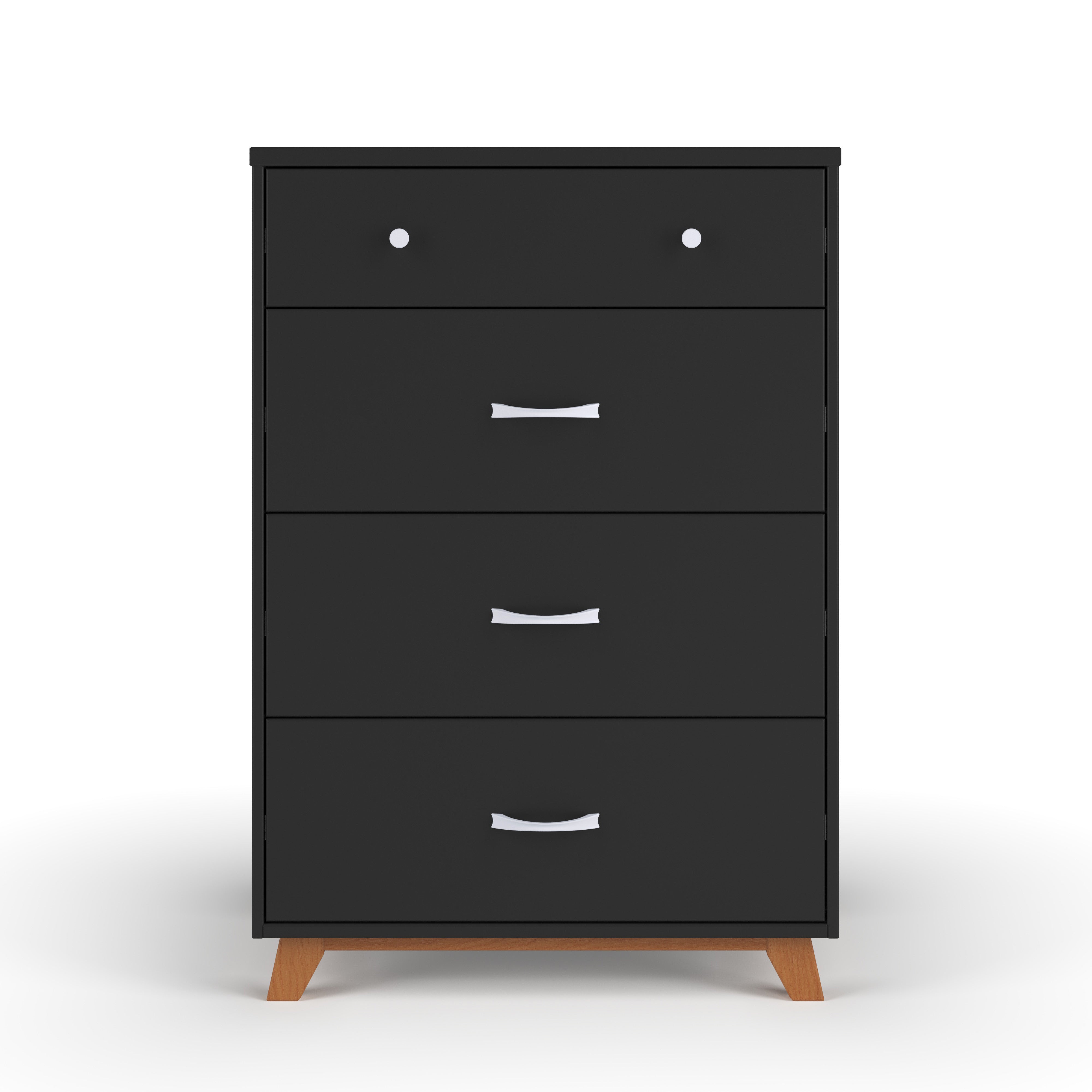Soho 4 Drawer Chest, Ebony at Child Craft Soho 4 Drawer Chest, Ebony at Child Craft
