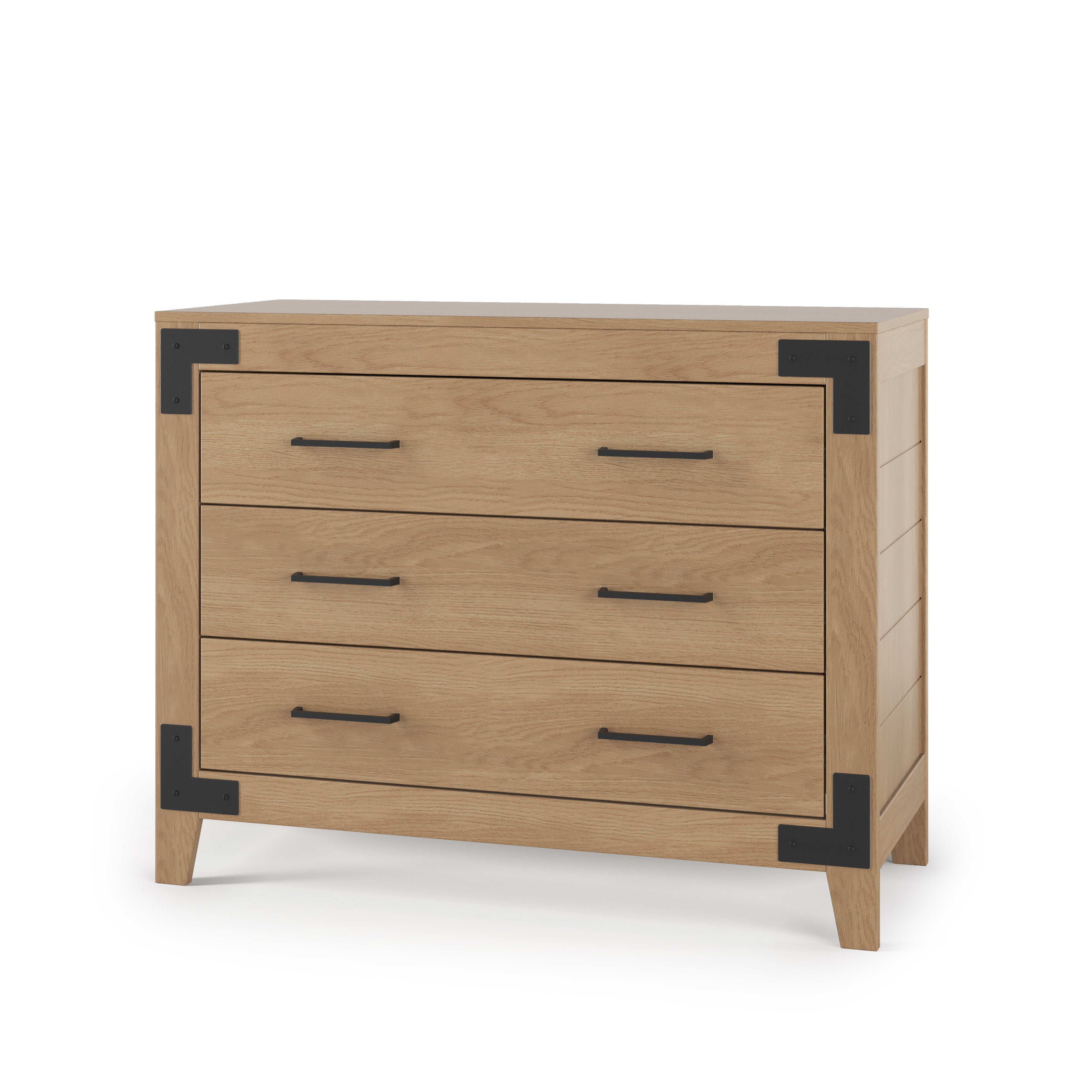 Lucas 3-Drawer Dresser, Nutmeg at Child Craft Lucas 3-Drawer Dresser, Nutmeg at Child Craft