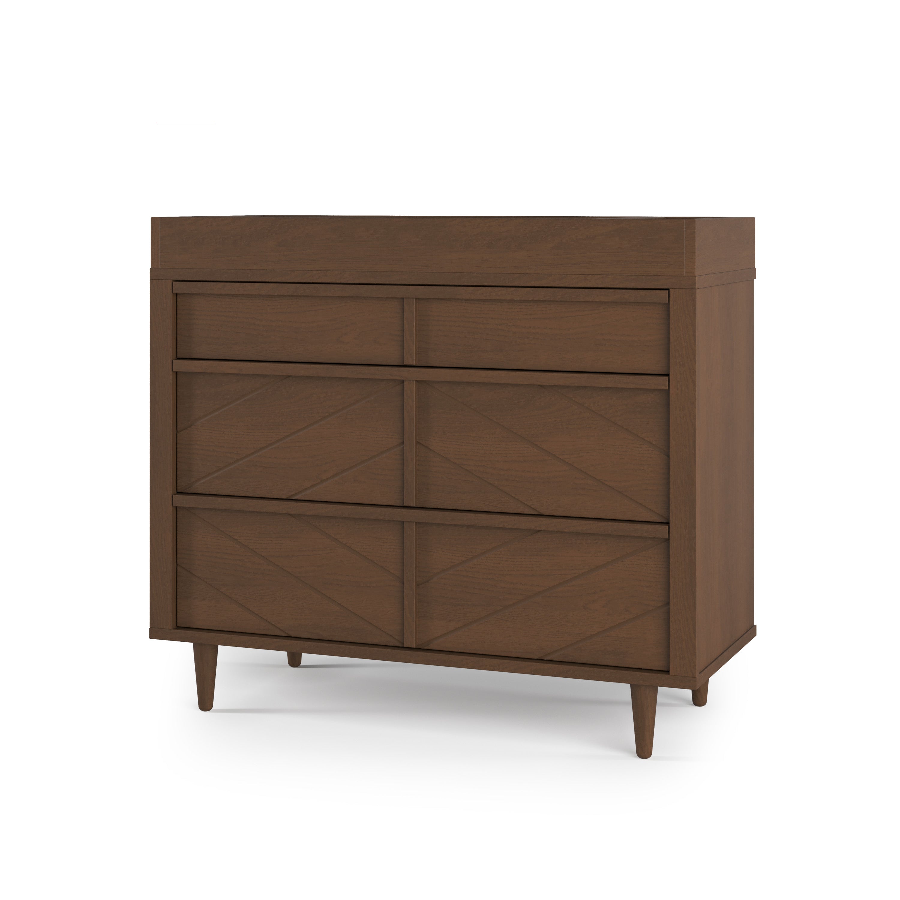 Surrey Hill 3 Drawer Dresser, Toasted Chestnut at Child Craft Surrey Hill 3 Drawer Dresser, Toasted Chestnut at Child Craft