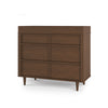 The Child Craft F01792 Universal Dressing Kit in Toasted Chestnut can be added to your dresser for a functional, stylish changing area. Shown on a plain white background.