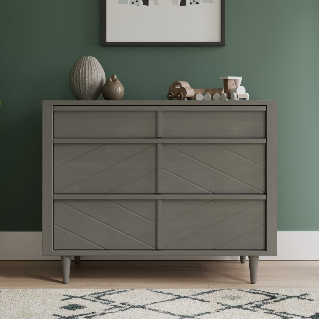 Surrey Hill 3 Drawer Dresser. Lunar Gray at Child Craft Surrey Hill 3 Drawer Dresser. Lunar Gray at Child Craft