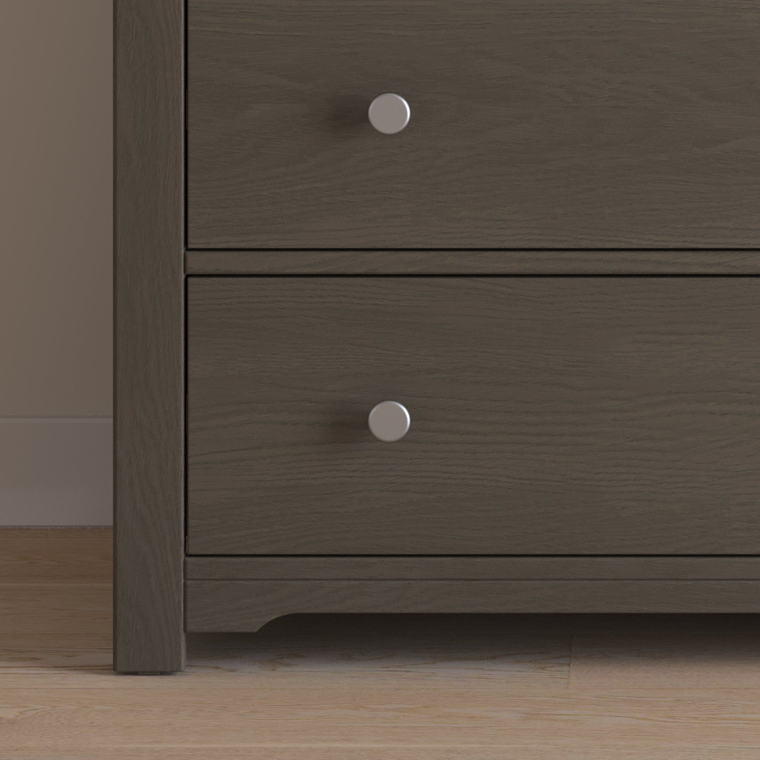 Child Craft Harmony 3-Drawer Dresser with Dressing Kit - Dapper Gray Child Craft Harmony 3-Drawer Dresser with Dressing Kit - Dapper Gray
