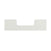 The Child Craft Toddler Guard Rail in Cloud White features a rectangular panel with a U-shaped notch at the top, designed to fit your crib, shown against a plain white background.