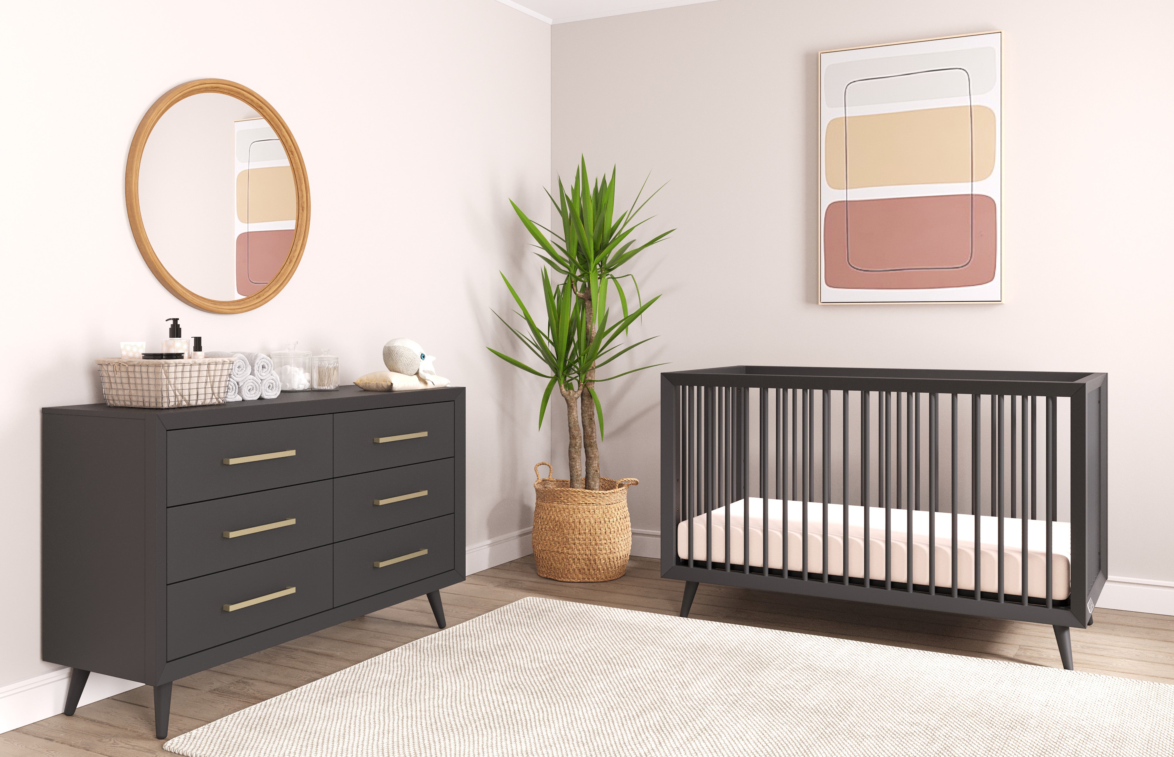 Cranbrook Double Dresser, Ebony at Child Craft Cranbrook Double Dresser, Ebony at Child Craft