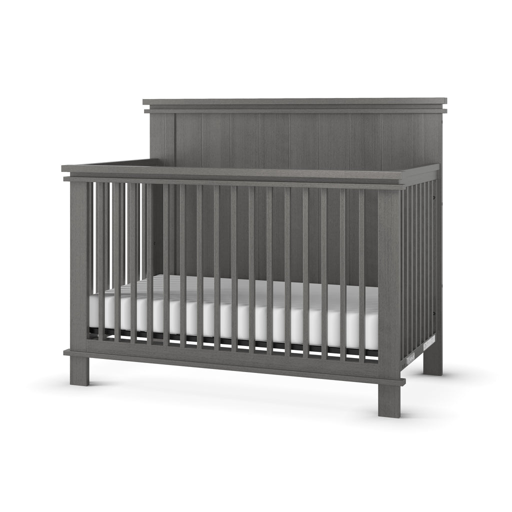 Denman 4 in 1 Crib, Midnight Gray | Convertible Cribs | Child Craft