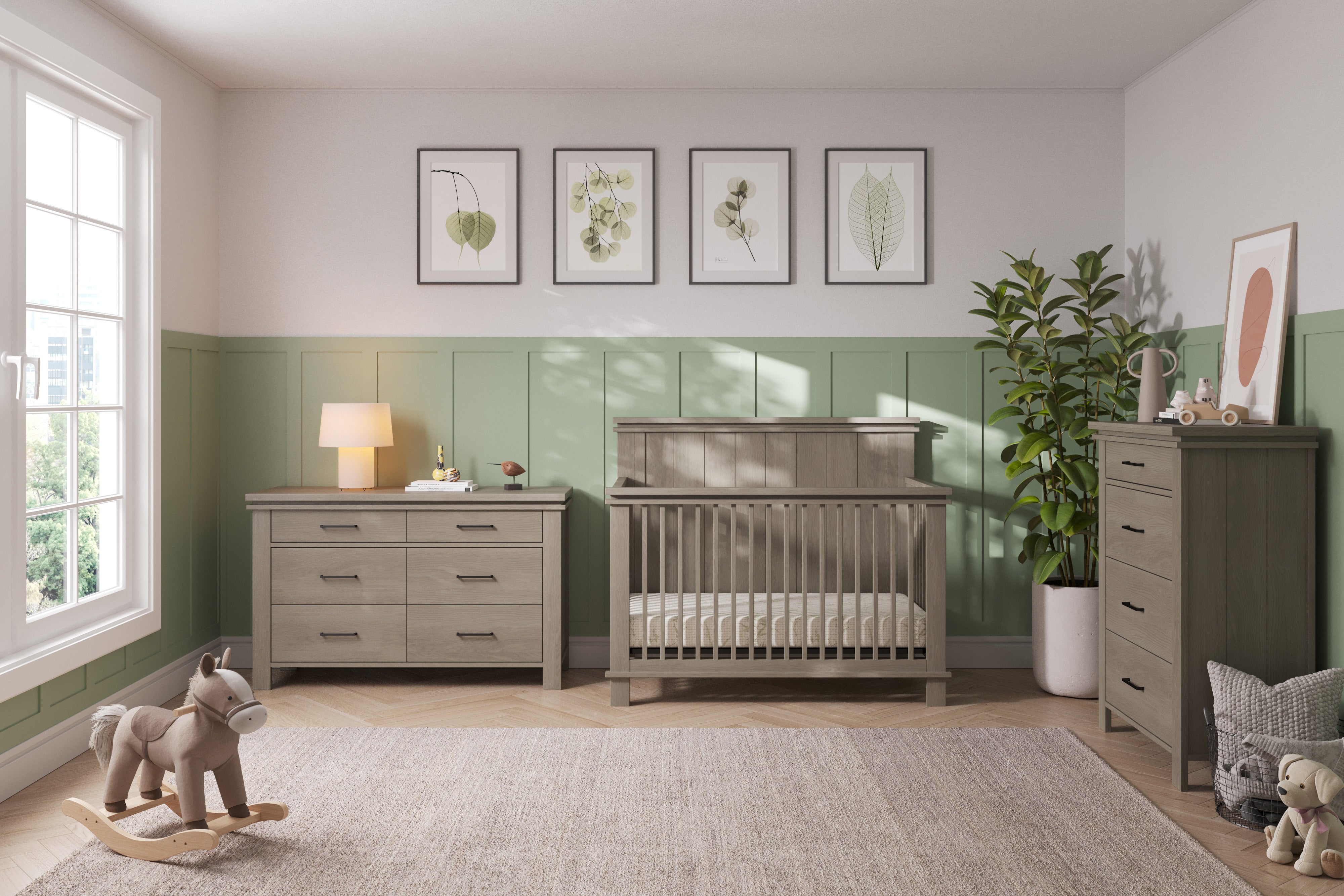 Denman 4 Drawer Chest, Crescent Gray at Child Craft Denman 4 Drawer Chest, Crescent Gray at Child Craft
