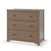 The Child Craft Harmony 3-Drawer Dresser with Changing Table Topper in Dusty Heather offers nursery storage with three spacious drawers and a stylish finish, perfect for organizing baby essentials.