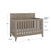 Introducing the Child Craft Kieran 3 Piece Nursery Set with Crib, Dresser, and Chest—a versatile staple for any nursery. The set features a convertible wooden crib measuring 44