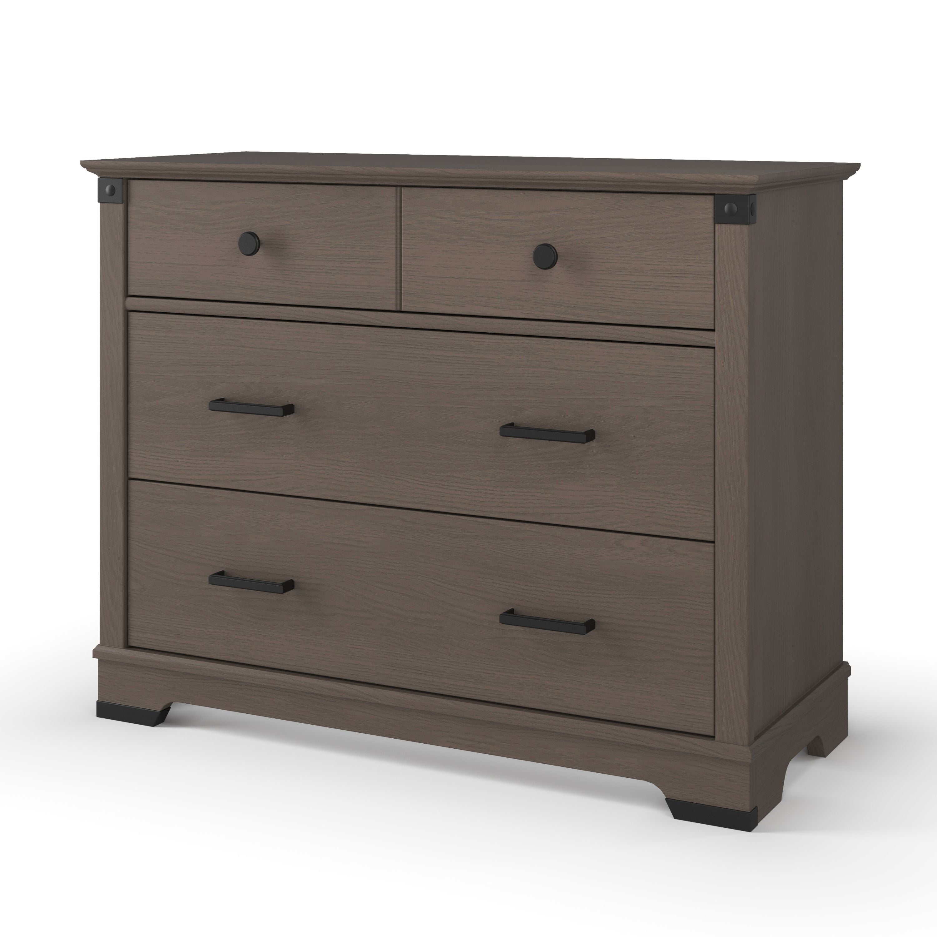nursery dresser grey Grey Nursery Dresser With Changing Unit: Modern Baby Furniture