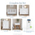 Complete your nursery with the Child Craft Soho 4 Drawer Chest in white/natural, featuring wooden legs and a baby-safe finish. Pair with matching crib, dresser, nightstand, and Dreamweave breathable mattress for a unified look.