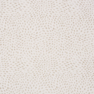 Symmetrical beige dots radiate in circular, starburst-like patterns on white in the HALO BassiNest® Fitted Sheet 100% Organic Cotton 2-Pack—soft and abstract, perfect for your baby's bassinet.