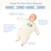 A baby wears Baby Merlin's Magic Sleepsuit® 100% Cotton by HALO on a white background. Features: secure neck, cozy fit, roomy arms for swaddle transition, visible hands/feet. Age and weight guidelines are shown above.