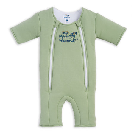 Sage Green Baby Merlin’s Magic Sleepsuit – 100% Cotton Sleep Solution