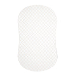 bassinest fitted sheet cotton nautical net 467back_front