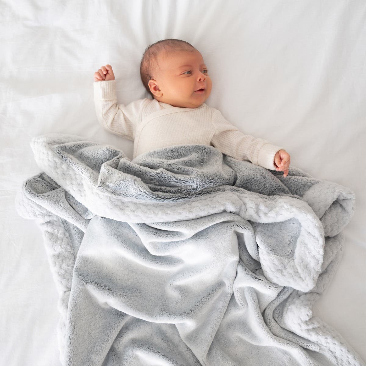 Storm Gray Blanket aden anais