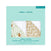 The aden + anais essentials cotton muslin hooded towels 2 packs box shows two super absorbent towels: one featuring a white background with brown animal print and the other with a white and beige zigzag. The packaging includes English and French labels.