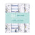 The Disney™ essentials aden + anais cotton muslin swaddle 4-pack features playful Mickey Mouse designs in white with blue and grey patterns, showcasing charming poses of Mickey. These breathable and versatile swaddles are perfect for any Disney fan.