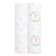 The aden + anais essentials cotton muslin swaddle blanket 2-pack includes two rolled blankets: one with colorful flowers on a white background, and another featuring a rabbit in a floral wreath. Made from soft cotton muslin, they are lightweight and breathable.