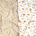 Beside one another are two aden + anais essentials cotton muslin swaddles: the left shows a beige zigzag on cream, while the right displays charming giraffes, elephants, lions, and leaves on white.